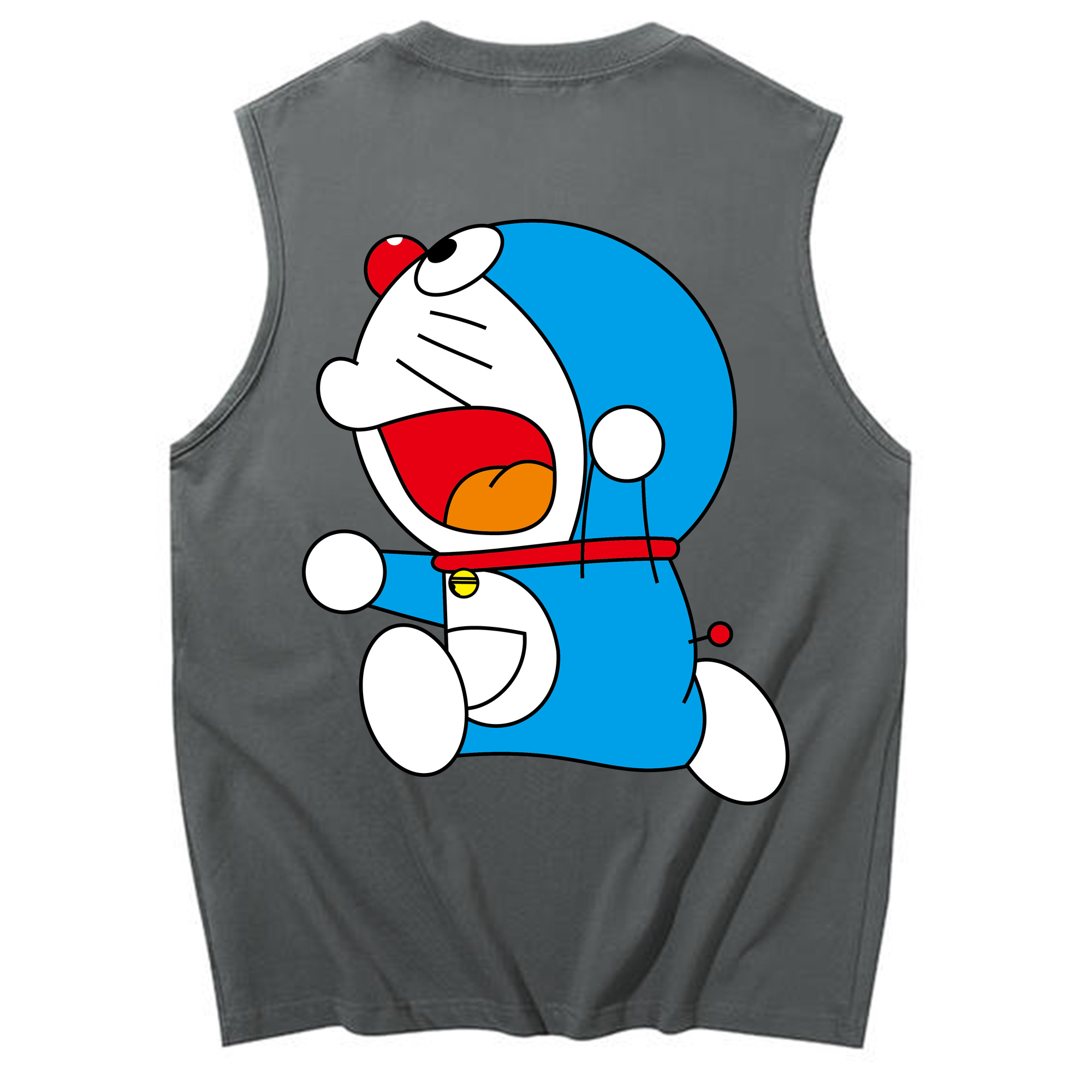 （画像用） ドラえもん Doraemon コットン100％タンクトップ（背面プリント）